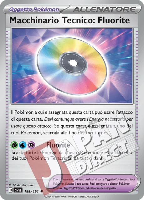 (SSP 188/191) Macchinario Tecnico: Fluorite Teracristal Non Comune