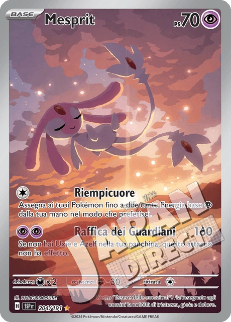 (SSP 204/191) Mesprit  Illustrazione Rara