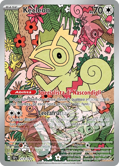 (SSP 213/191) Kecleon  Illustrazione Rara