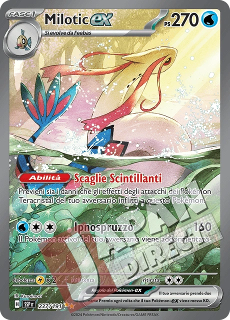 (SSP 237/191) Milotic-ex Teracristal Alternative Art