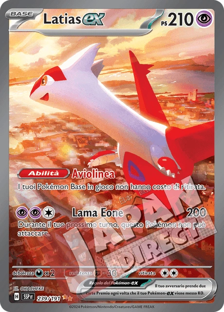 (SSP 239/191) Latias-ex  Alternative Art
