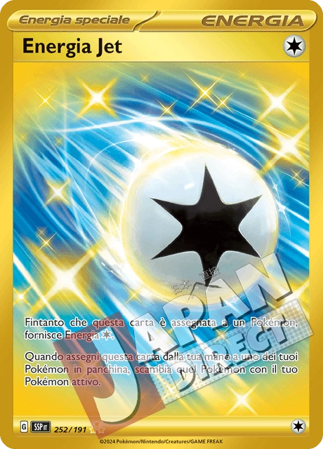 (SSP 252/191) Energia Jet  Rara Segreta