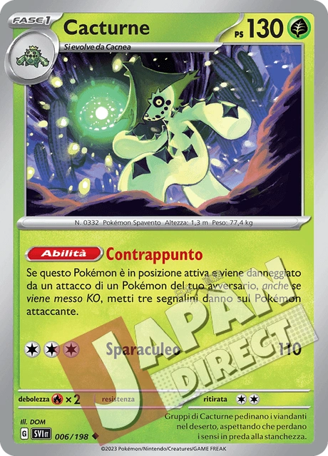 (SVI 006/198) Cacturne  Non Comune