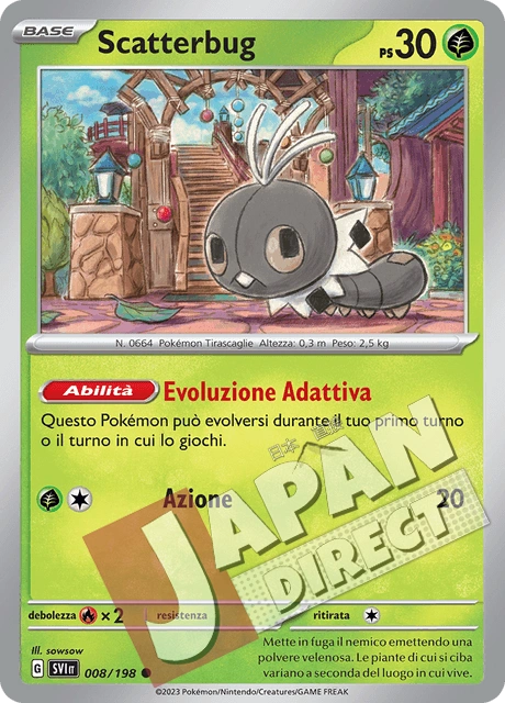 (SVI 008/198) Scatterbug  Comune