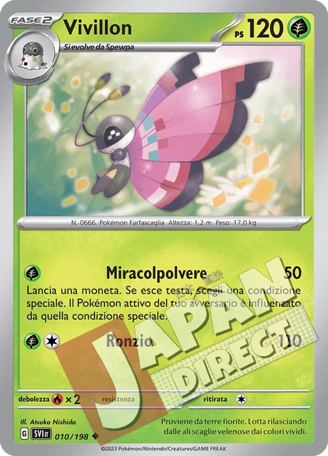 (SVI 010/198) Vivillon  Non Comune