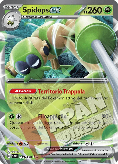 (SVI 019/198) Spidops-ex  Double Rare