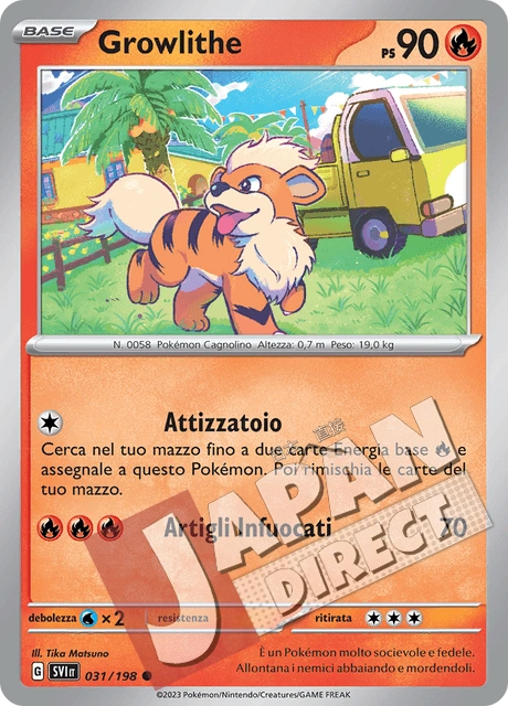 (SVI 031/198) Growlithe  Comune