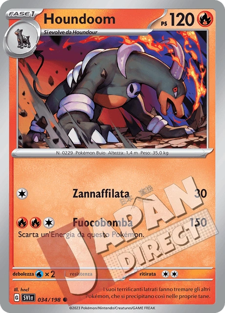 (SVI 034/198) Houndoom  Comune