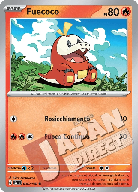 (SVI 036/198) Fuecoco  Comune