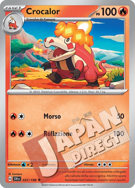 (SVI 037/198) Crocalor  Non Comune