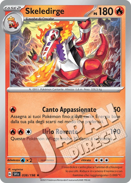 (SVI 038/198) Skeledirge  Rara