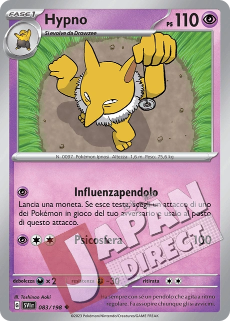 (SVI 083/198) Hypno  Non Comune