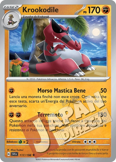 (SVI 117/198) Krookodile  Non Comune