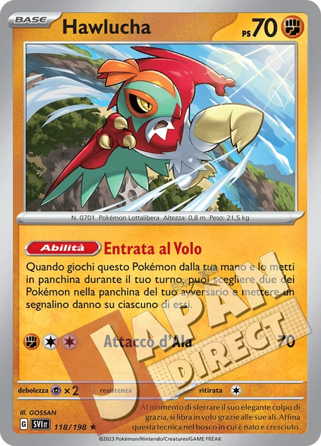 (SVI 118/198) Hawlucha  Rara