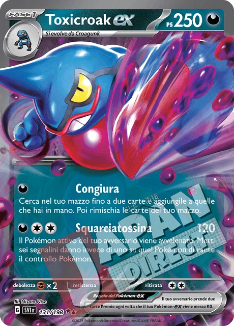(SVI 131/198) Toxicroak-ex  Double Rare