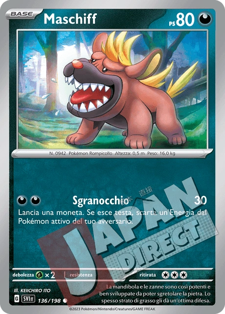 (SVI 136/198) Maschiff  Comune