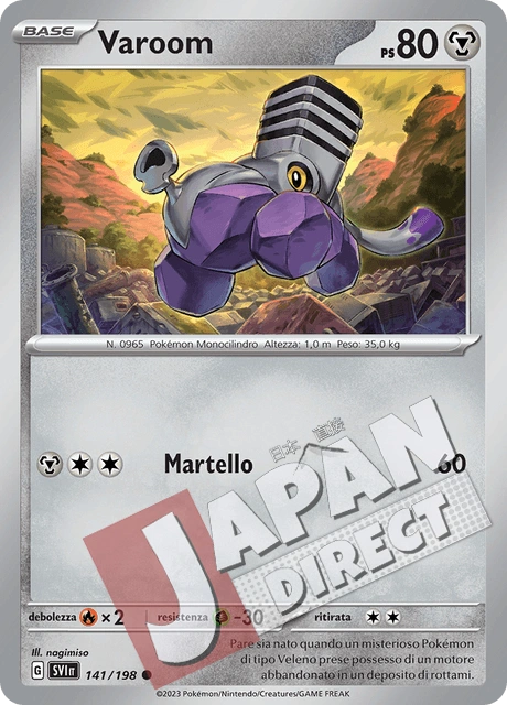 (SVI 141/198) Varoom  Comune