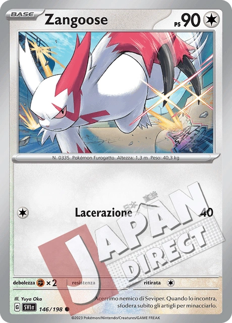 (SVI 146/198) Zangoose  Comune