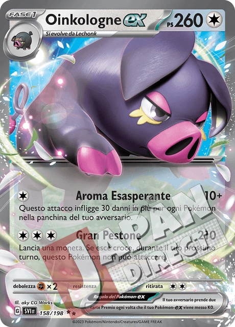 (SVI 158/198) Oinkologne-ex  Double Rare