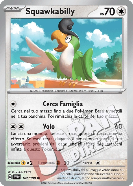 (SVI 162/198) Squawkabilly  Comune