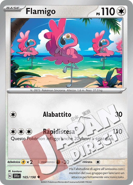 (SVI 165/198) Flamigo  Non Comune