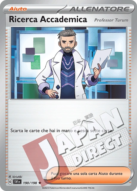 (SVI 190/198) Ricerca Accademica  Rara