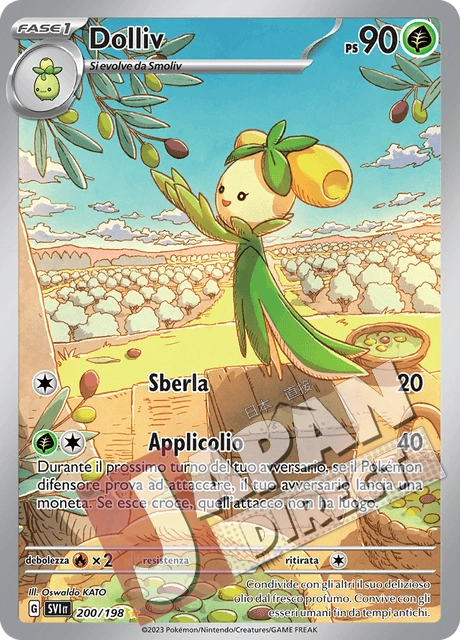 (SVI 200/198) Dolliv  Illustrazione Rara