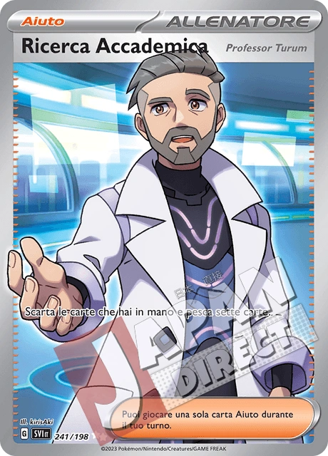 (SVI 241/198) Ricerca Accademica  Full Art