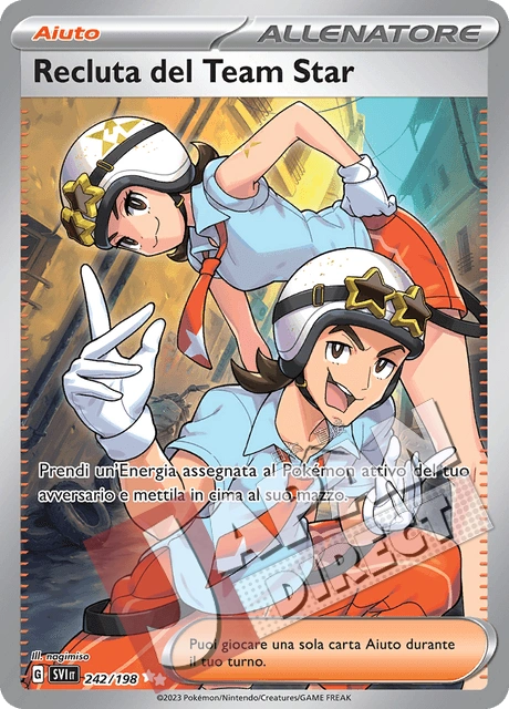(SVI 242/198) Recluta del Team Star  Full Art