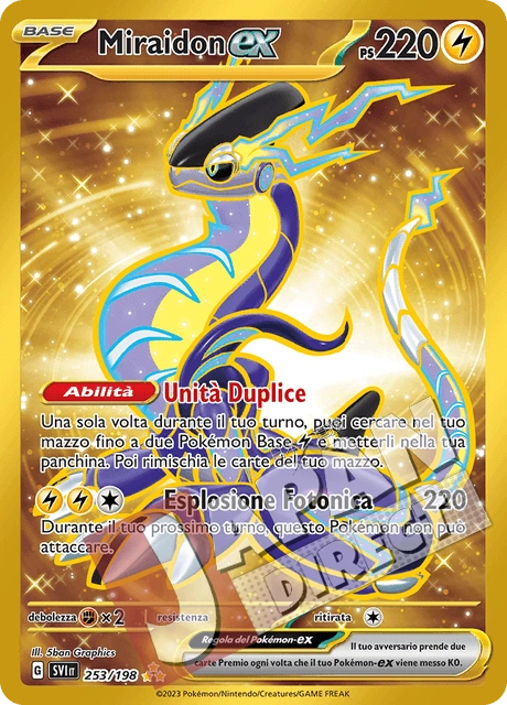 (SVI 253/198) Miraidon-ex  Rara Segreta