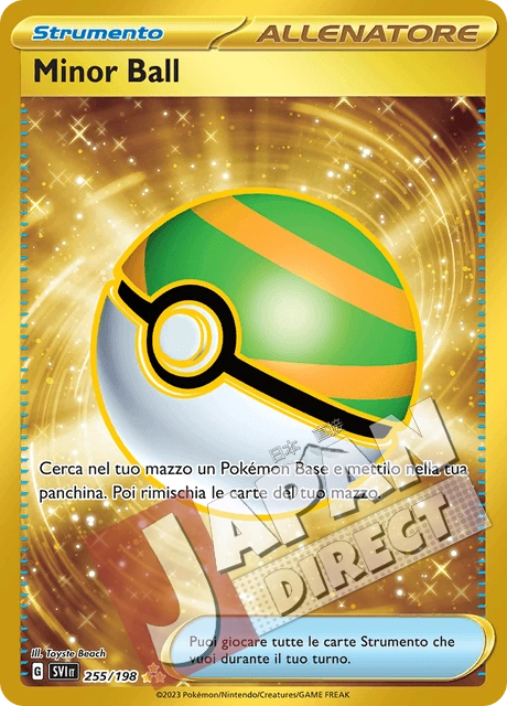 (SVI 255/198) Minor Ball  Rara Segreta