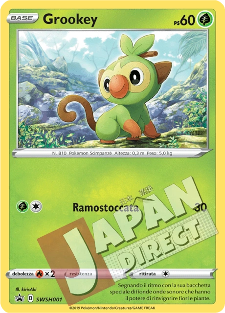 (SWSH 001) Promo Grookey