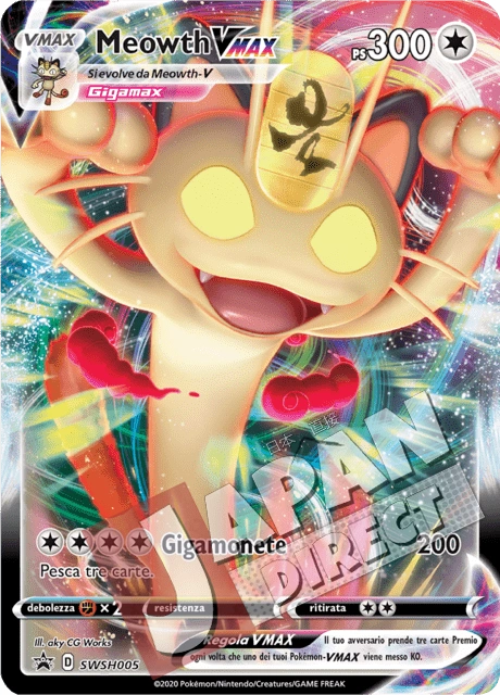 (SWSH 005) Promo Meowth VMAX