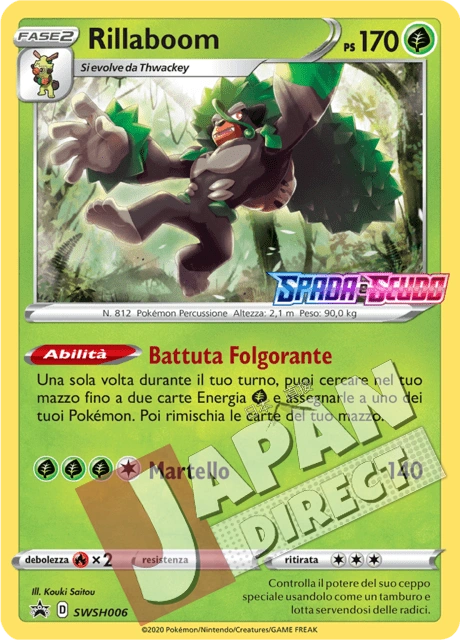(SWSH 006) Promo Rillaboom