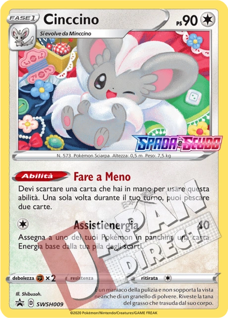 (SWSH 009) Promo Cinccino