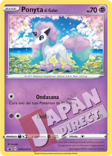 (SWSH 013) Promo Ponyta di Galar