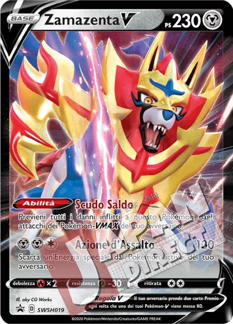 (SWSH 019) Promo Zamazenta V