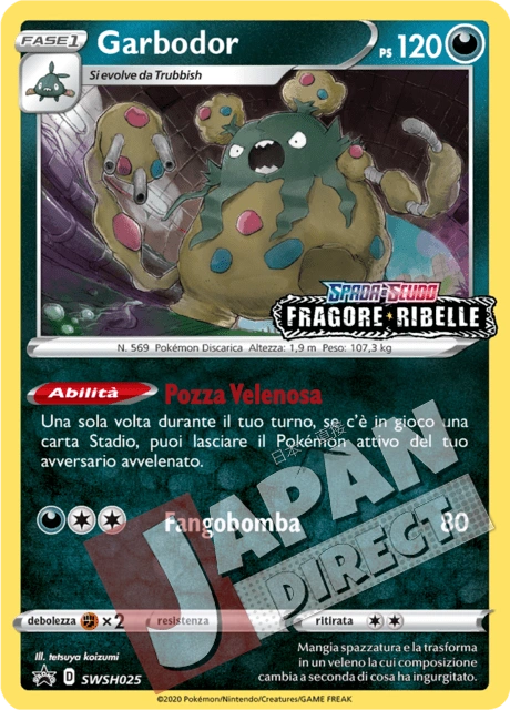 (SWSH 025) Promo Garbodor