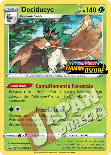 (SWSH 035) Promo Decidueye