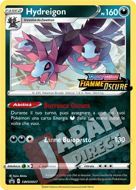 (SWSH 037) Promo Hydreigon