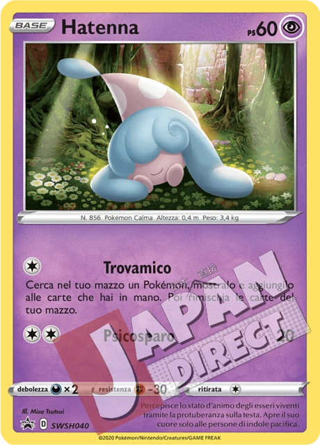 (SWSH 040) Promo Hatenna