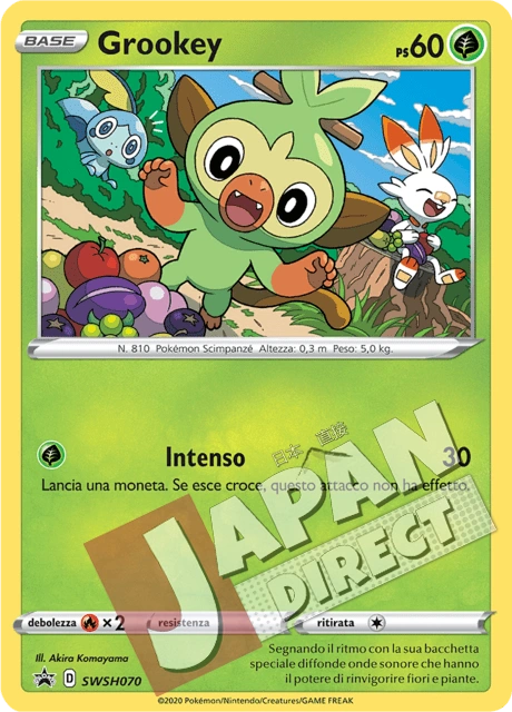 (SWSH 070) Promo Grookey
