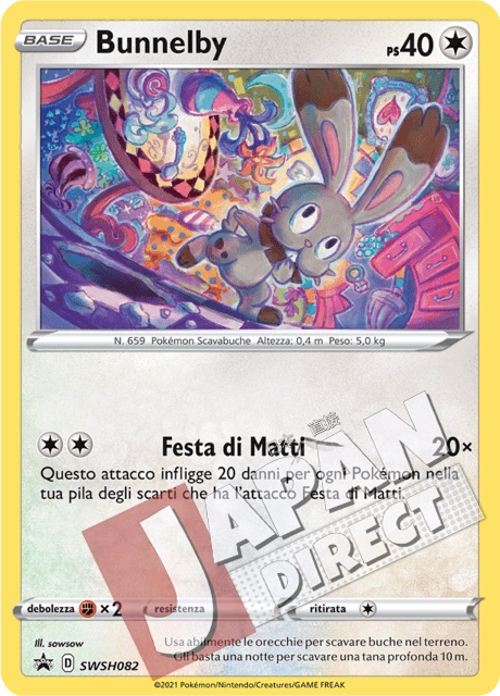 (SWSH 082) Promo Bunnelby