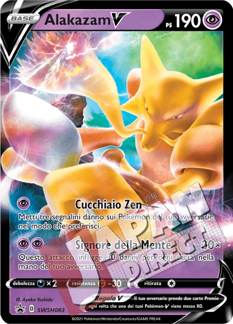 (SWSH 083) Promo Alakazam V