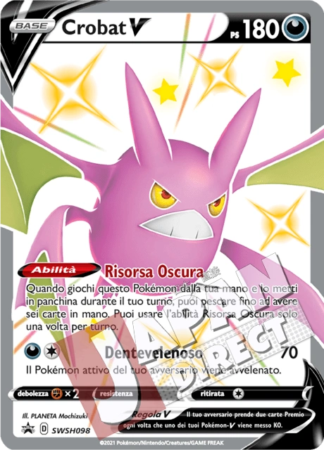 (SWSH 098) Promo Crobat V