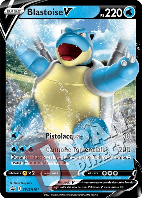 (SWSH 101) Promo Blastoise V