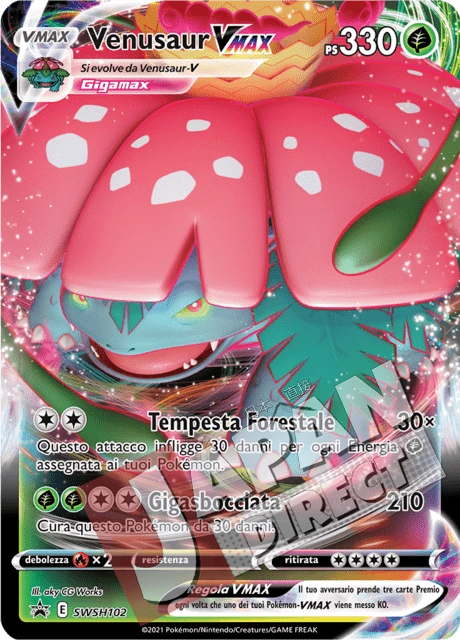 (SWSH 102) Promo Venusaur VMAX
