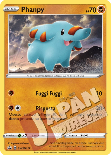 (SWSH 117) Promo Phanpy