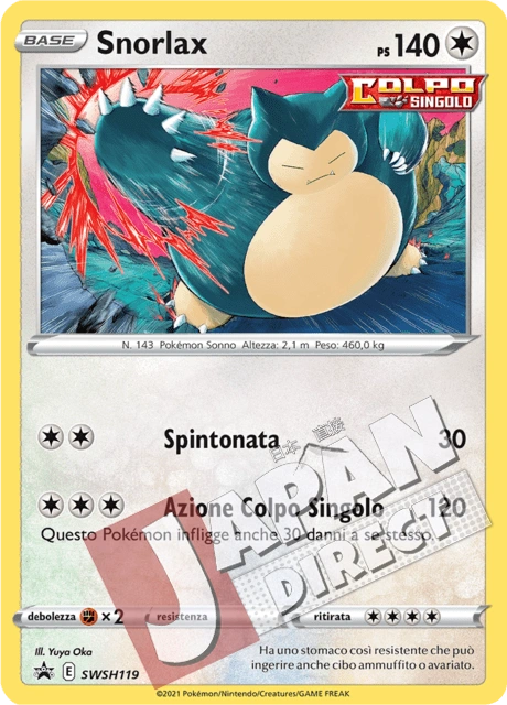 (SWSH 119) Promo Snorlax