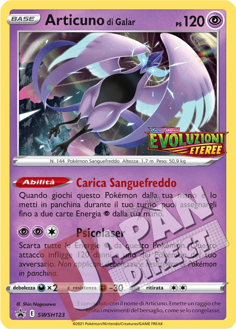 (SWSH 123) Promo Articuno di Galar
